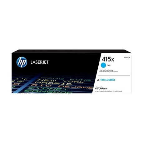 Toner cyan HP W2031X, 415X