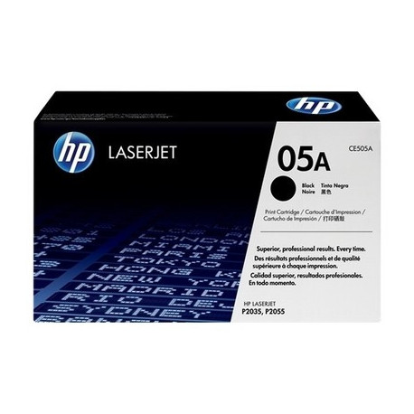 Toner noir HP CE505A