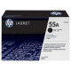 Toner noir HP CE255A, 55A