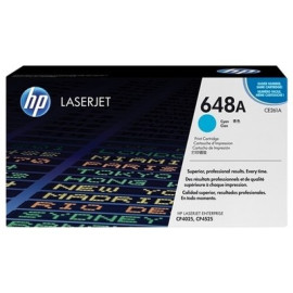 Toner cyan HP CE261A, 648A