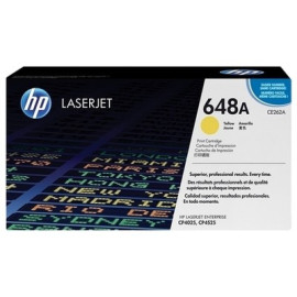 Toner jaune HP CE262A, 648A