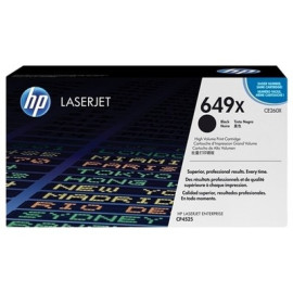 Toner noir HP CE260X, 649X