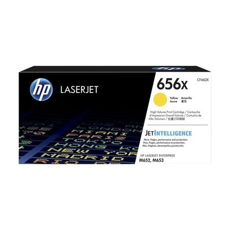 Toner jaune HP CF462X, 656X