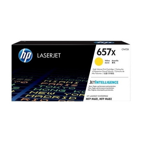 Toner jaune HP CF472X, 657X