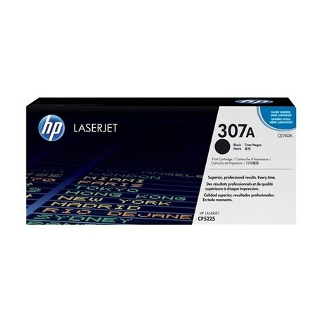 Toner noir HP CE740A, 307A