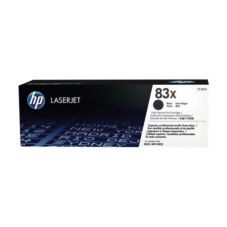 Toner noir HP CF283X, 83X