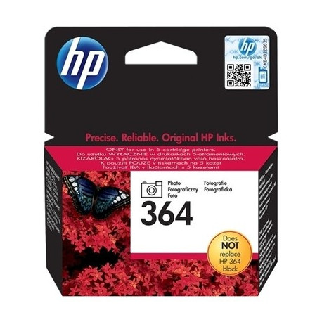 Réservoir encre noir photo HP CB317EE