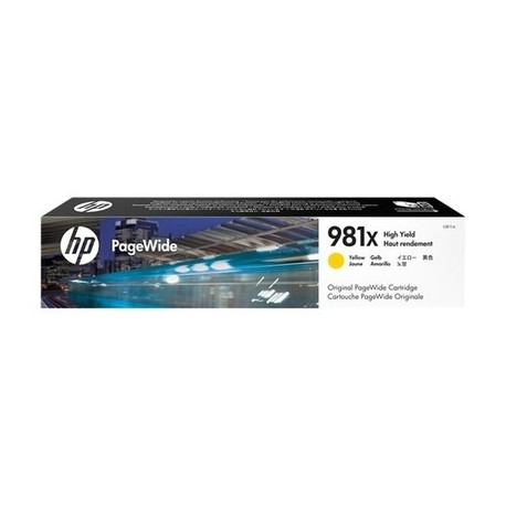 Réservoir encre jaune HP L0R11A