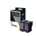 Pack 2 cartouches pour imprimante Canon équivalent PG40, CL41, 0615B001, 0615B036
