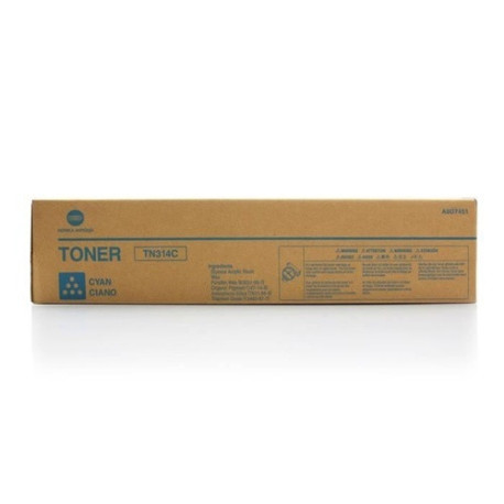 Toner cyan compatible A0D7451, TN314C