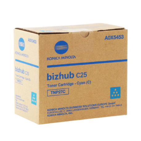 Toner cyan compatible A0X5453