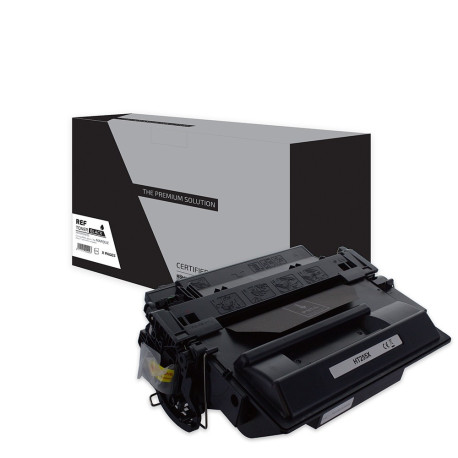 Toner noir compatible CE255X, 55X, Canon 724H