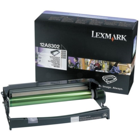 Tambour noir Lexmark 12A8302