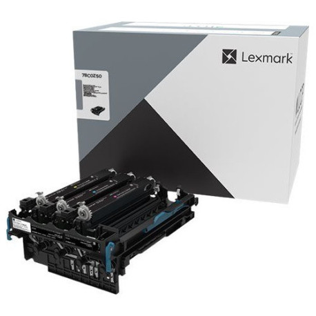 Tambour noir, cyan, magenta, jaune Lexmark 78C0ZV0