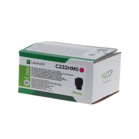 Toner magenta Lexmark C232HM0