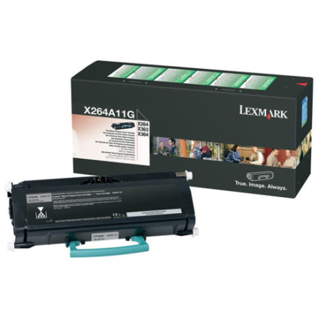 Toner noir Lexmark 0X264A11G
