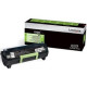 Toner noir Lexmark 51F2H00