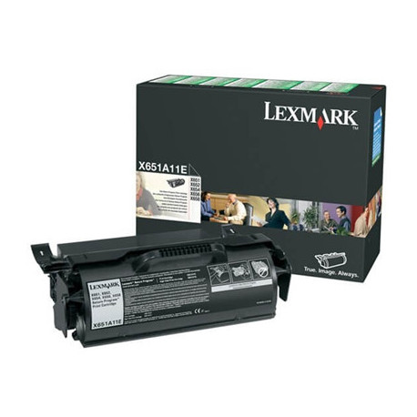 Toner noir Lexmark X651A11E