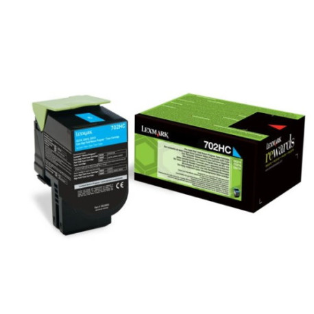 Toner cyan Lexmark 70C20C0
