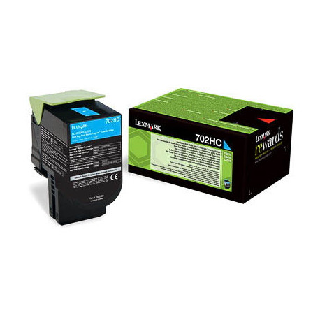 Toner cyan Lexmark 70C2HC0