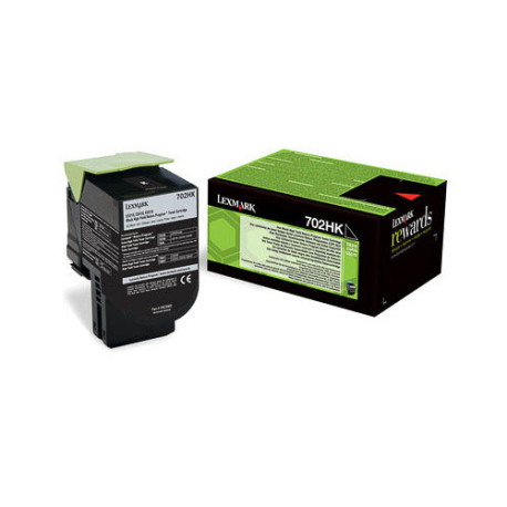 Toner noir Lexmark 70C2HK0