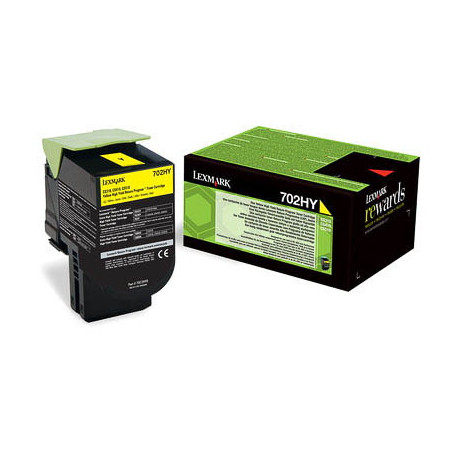 Toner jaune Lexmark 70C2HY0