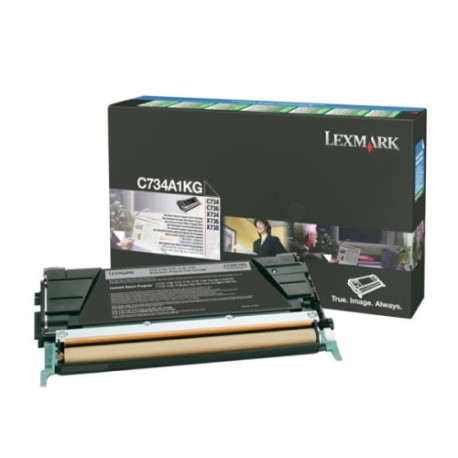 Toner noir Lexmark C734A1KG
