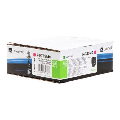 Toner magenta Lexmark 74C2SM0