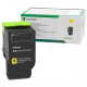 Toner jaune Lexmark 78C2XY0