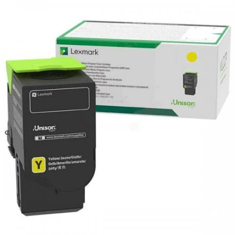 Toner jaune Lexmark 78C20Y0