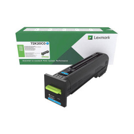 Toner cyan Lexmark 72K20C0
