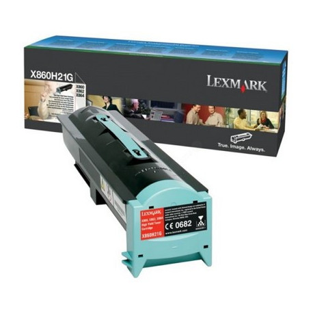 Toner noir Lexmark 0X860H21G