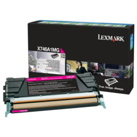 Toner magenta Lexmark X746A1MG, 0X746A1MG