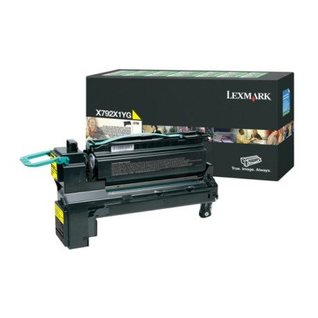 Toner jaune Lexmark X792X1YG