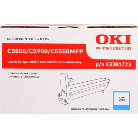 Tambour cyan Oki 43381723
