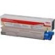 Toner jaune compatible 43459329