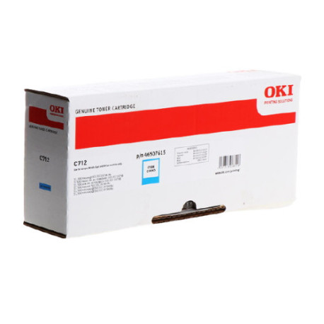 Toner cyan Oki 46507615