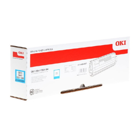 Toner cyan Oki 44844507