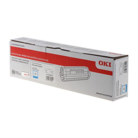 Toner cyan Oki 45862839