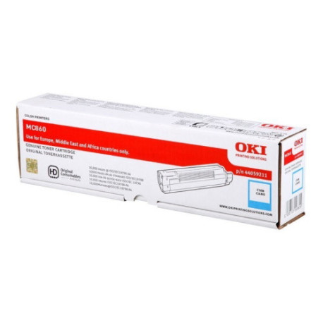 Toner cyan Oki 44059211