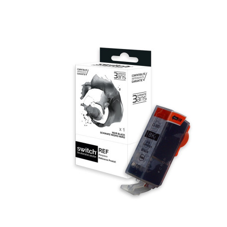 Réservoir encre Switch noir compatible PGI-520, 2932B001