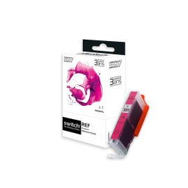 Réservoir encre Switch magenta compatible CLI551MXL, 6445B001