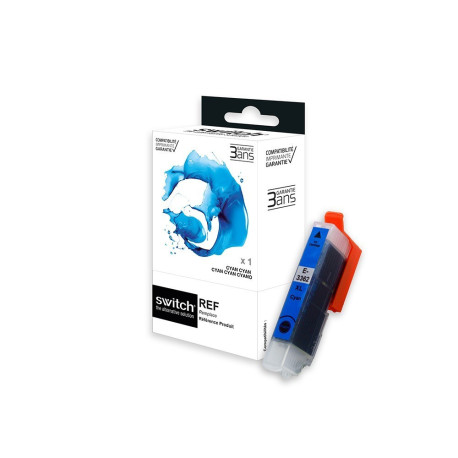 Réservoir encre Switch cyan compatible C13T33624012