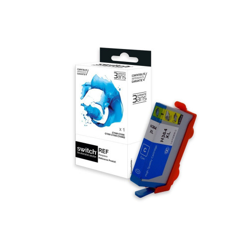 Réservoir encre Switch cyan compatible CB323EE