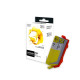 Réservoir encre Switch jaune compatible CB325EE