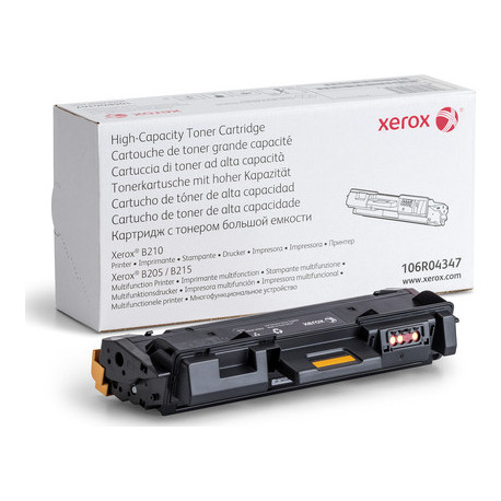 Toner noir Xerox 106R04347