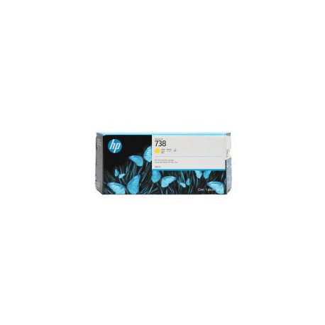 Cartouche jaune HP 676M8A