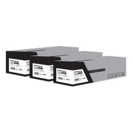 Pack 3 cartouches pour imprimante HP équivalent CE505A, CF280A