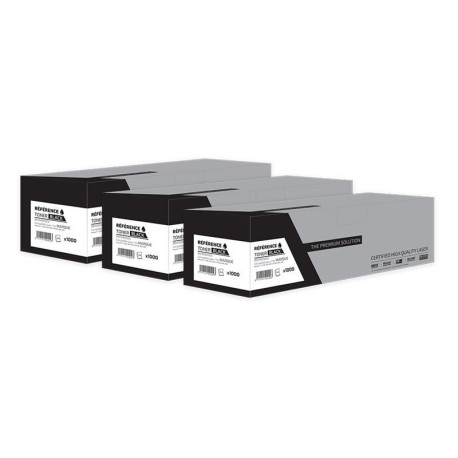 Pack 3 cartouches pour imprimante HP équivalent CE505A, CF280A