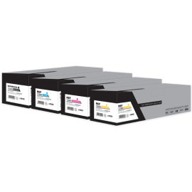 Pack 4 cartouches pour imprimante Canon équivalent CB540A/541A/542A/543A, CE320A, 316
